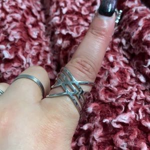 Cross Cross silver ring